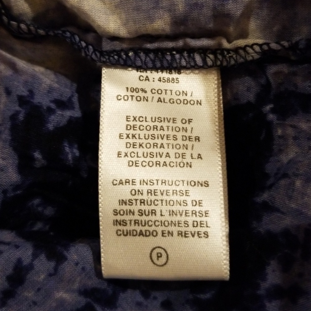 Michael Kors blue and white top - Picture 6 of 6